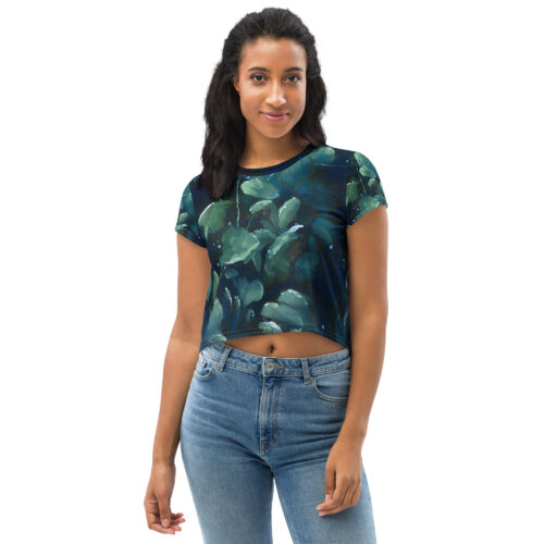 "Lush" Crop Tee